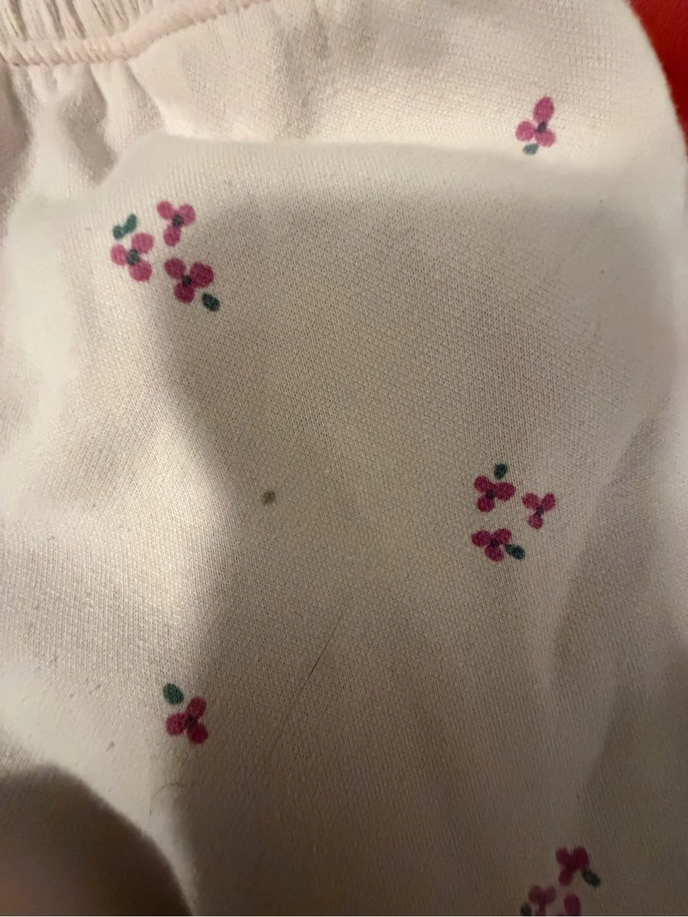 Girls' Light Pink Floral Zip Hoodie and matching sweatpants